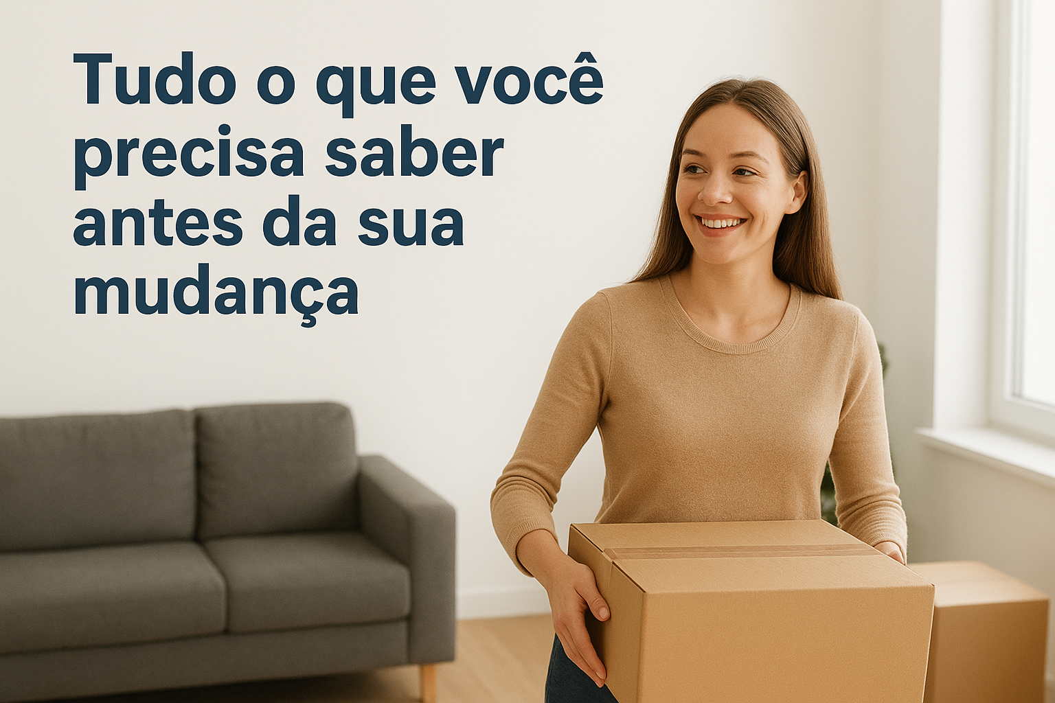 Tudo o que você precisa saber antes da sua mudança